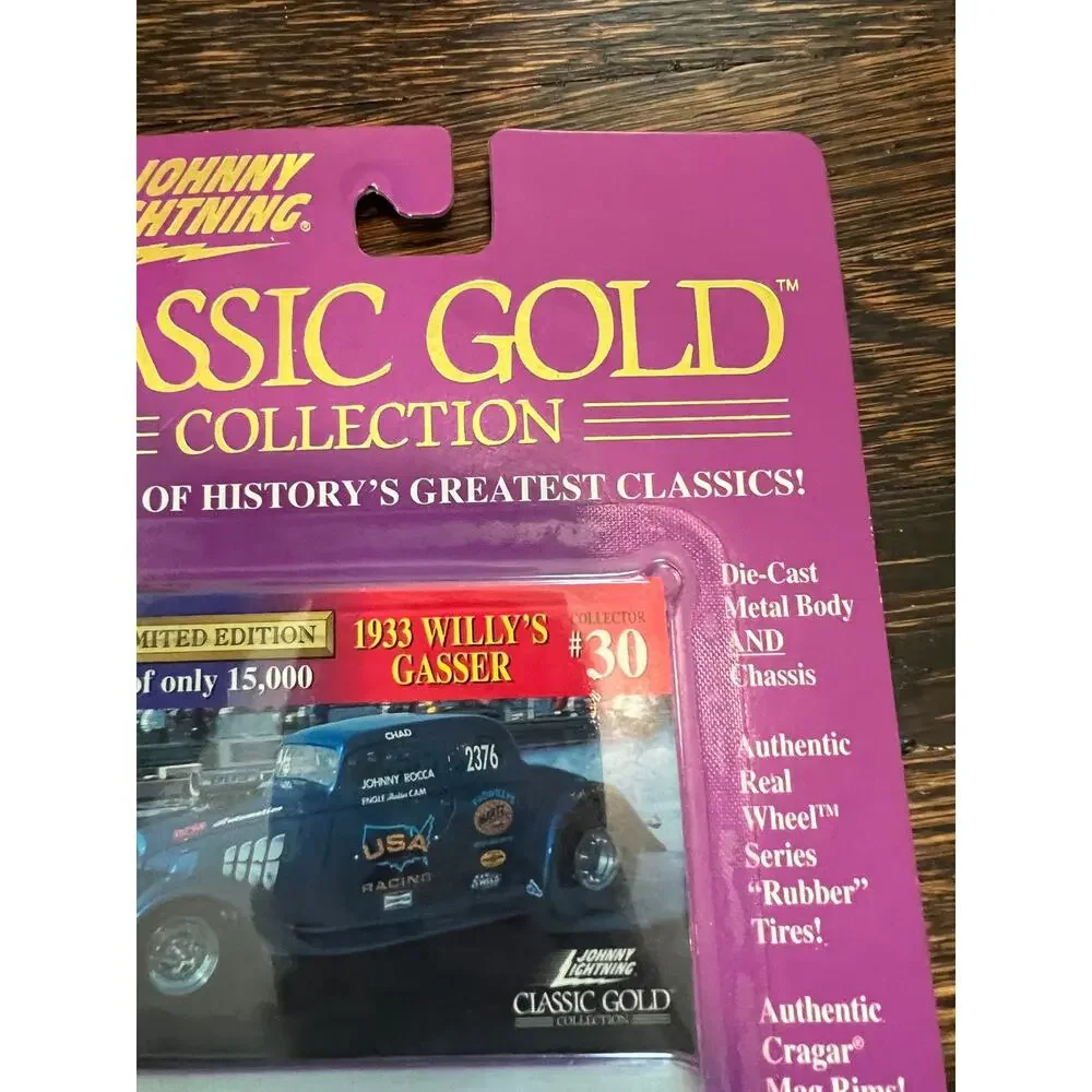 Johnny Lightning Classic Gold Collection 1933 Willy's Gasser Limited Ed 1/15000